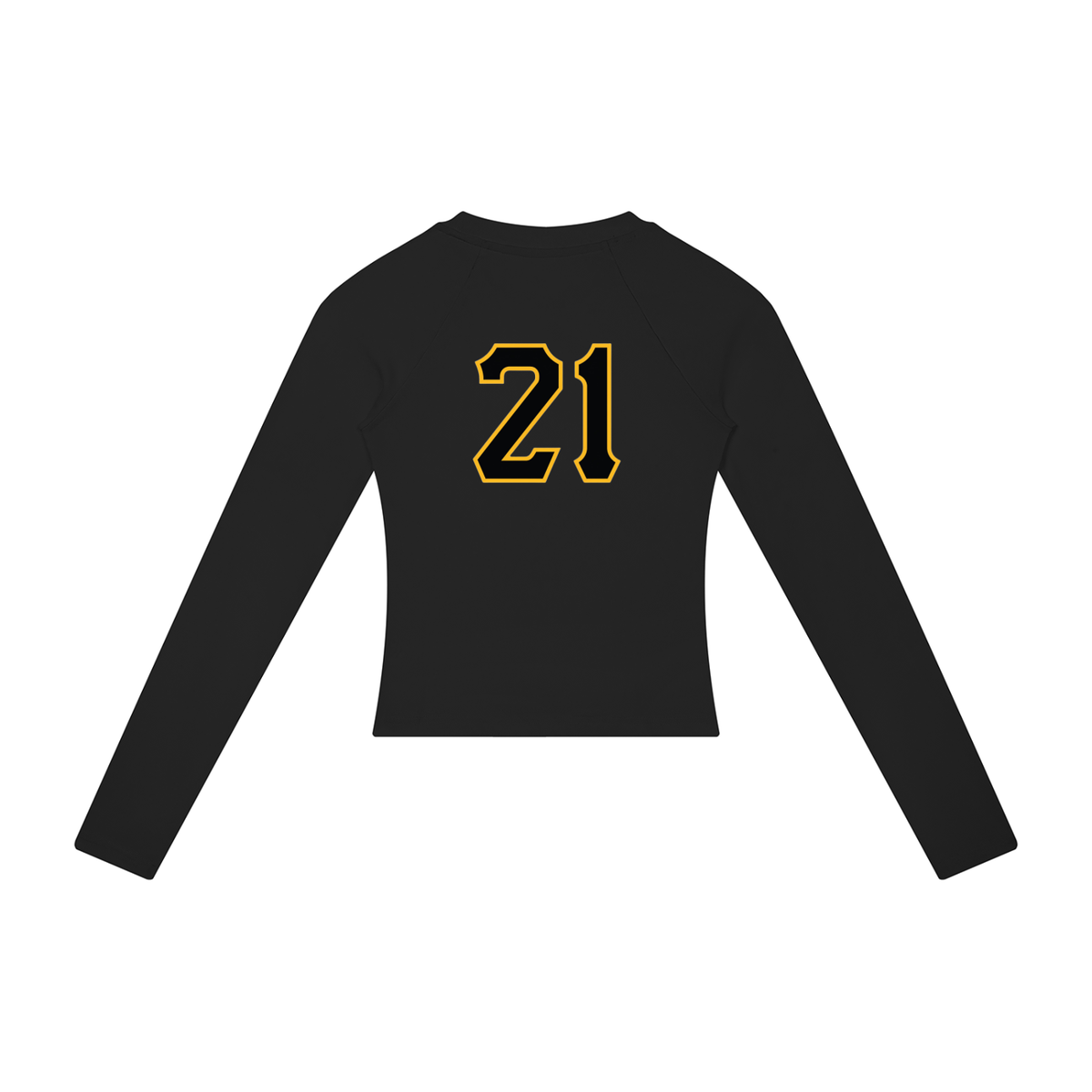 PIRVTES - Women’s Slim Raglan Long Sleeve T-Shirt