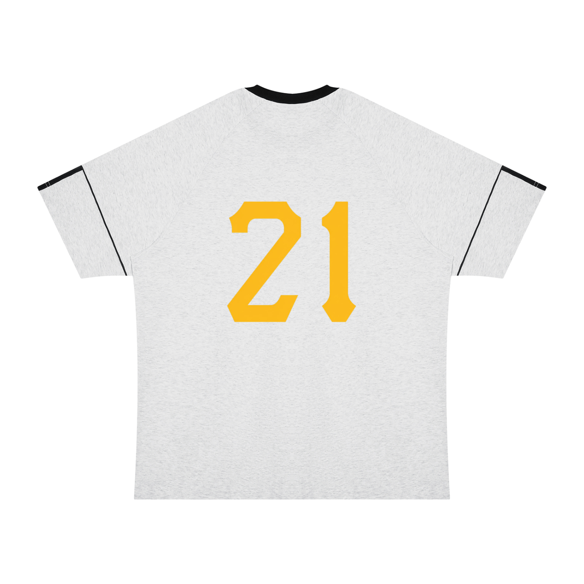 PIRVTES - Unisex Raglan Color Block T-Shirt