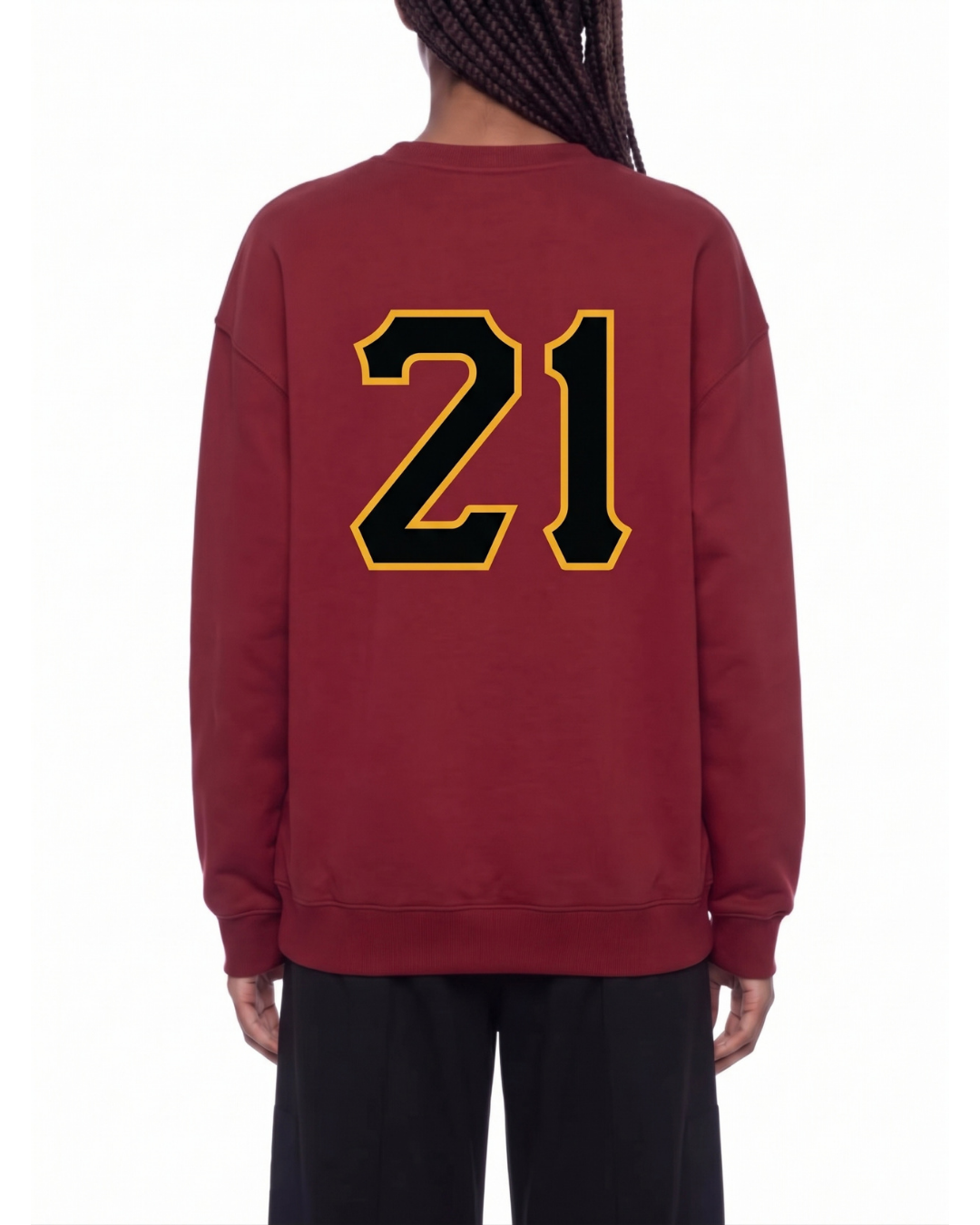 CLMNT21 | Gold Emblem Crewneck Sweatshirt