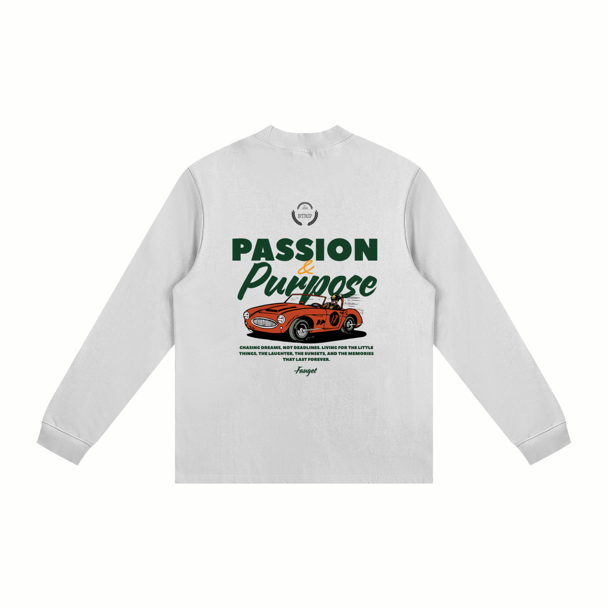 C&A PVSSION & PURPOSE | The Essential Non-Shrink Mock Neck Sweatshirt
