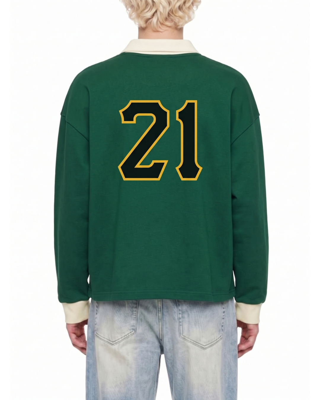 PIRVTES | Color Block Varsity Long Sleeve