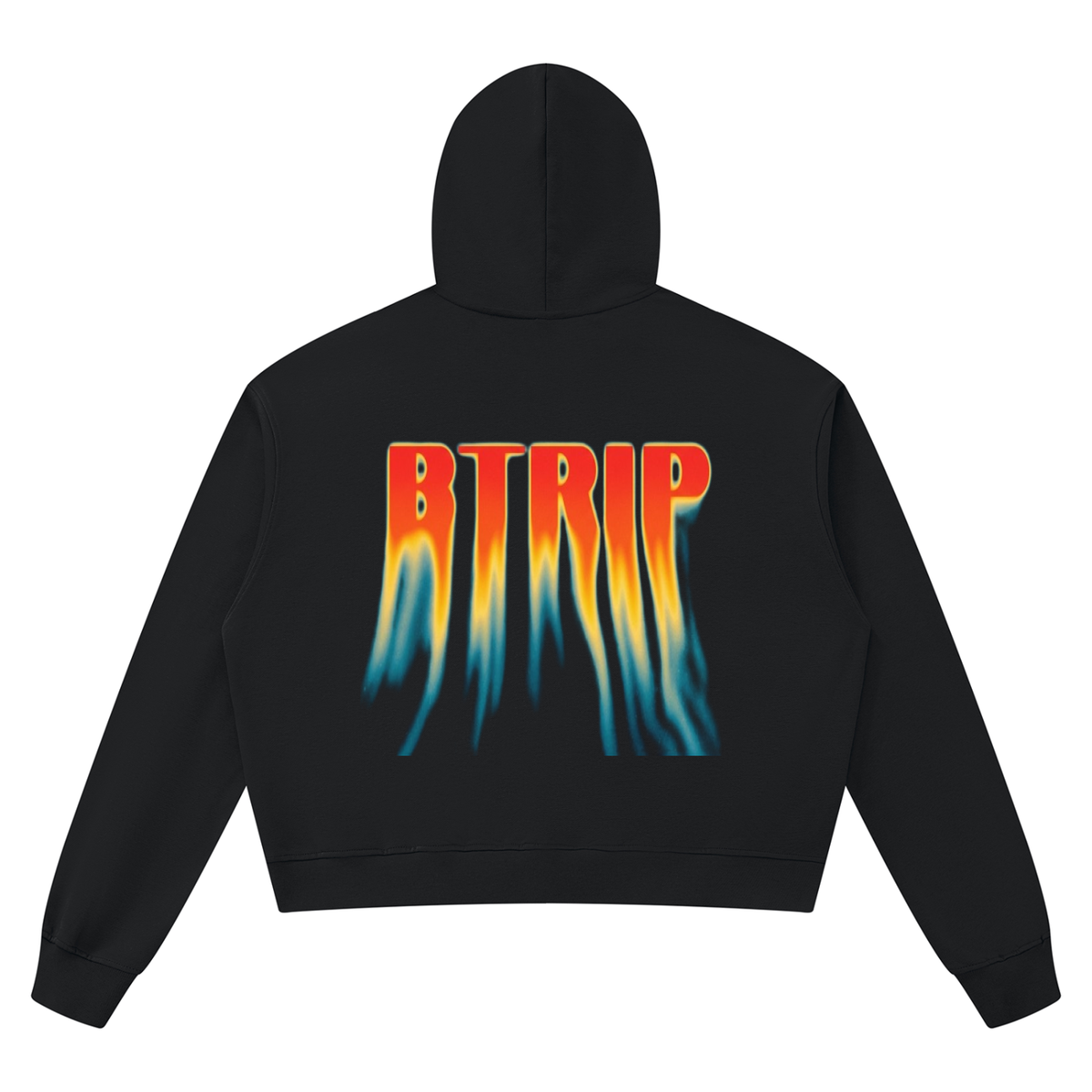 Unisex Boxy Raw Edge Hoodie