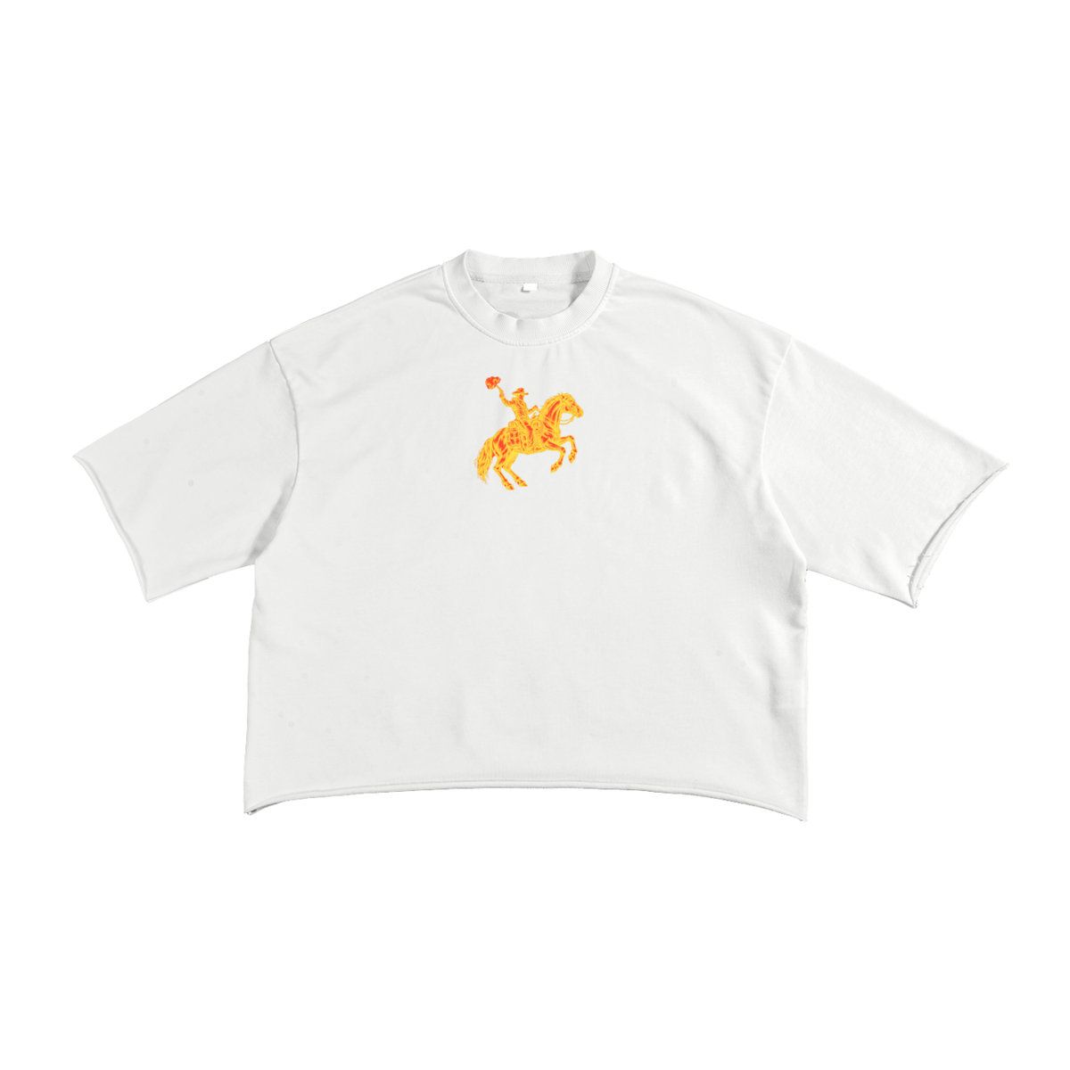 MVN UP | The French Terry Raw Edge Tee — The Comeback