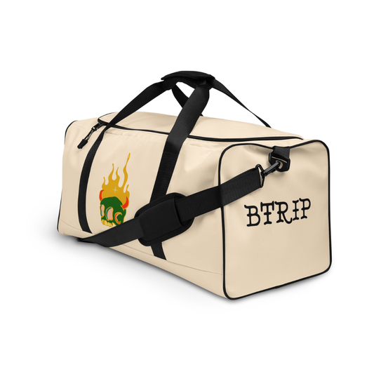 Rip Duffle — Beige | Premium Gym Duffel Bag