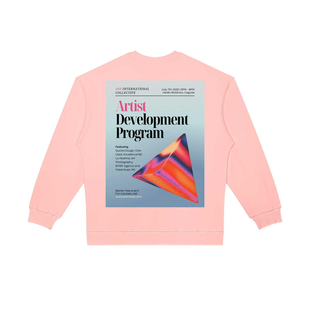 Unisex Oversized Crewneck Sweatshirt