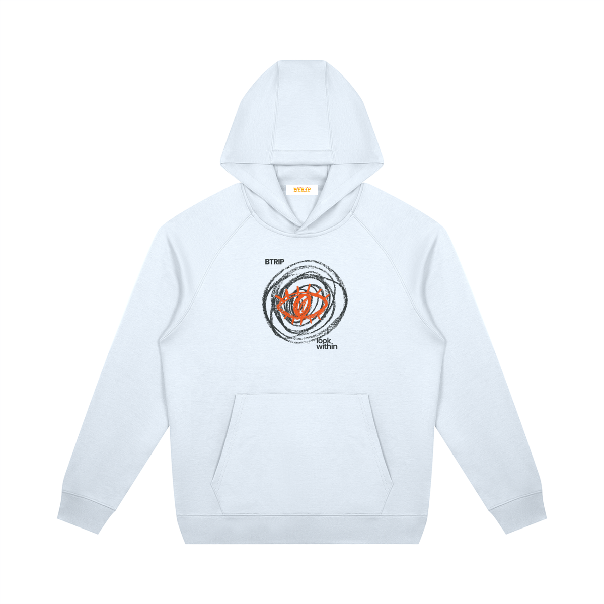 Unisex Oversized Raglan Pullover Hoodie