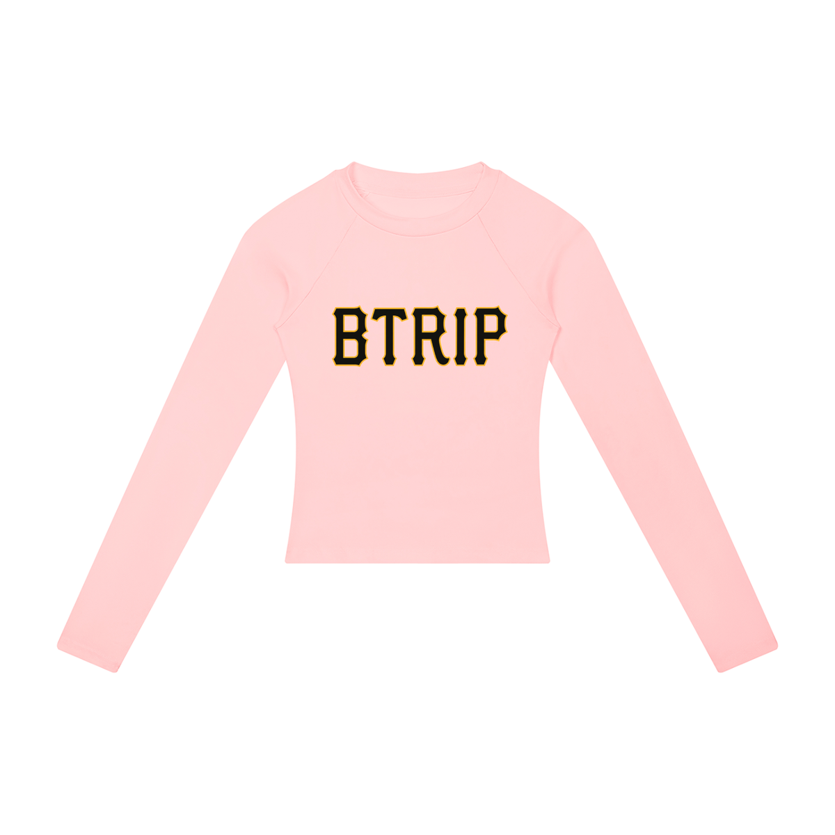 PIRVTES - Women’s Slim Raglan Long Sleeve T-Shirt