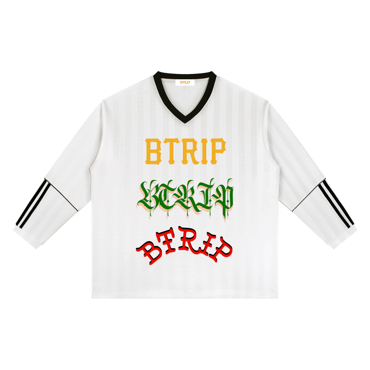 Unisex Striped Soccer Jersey
