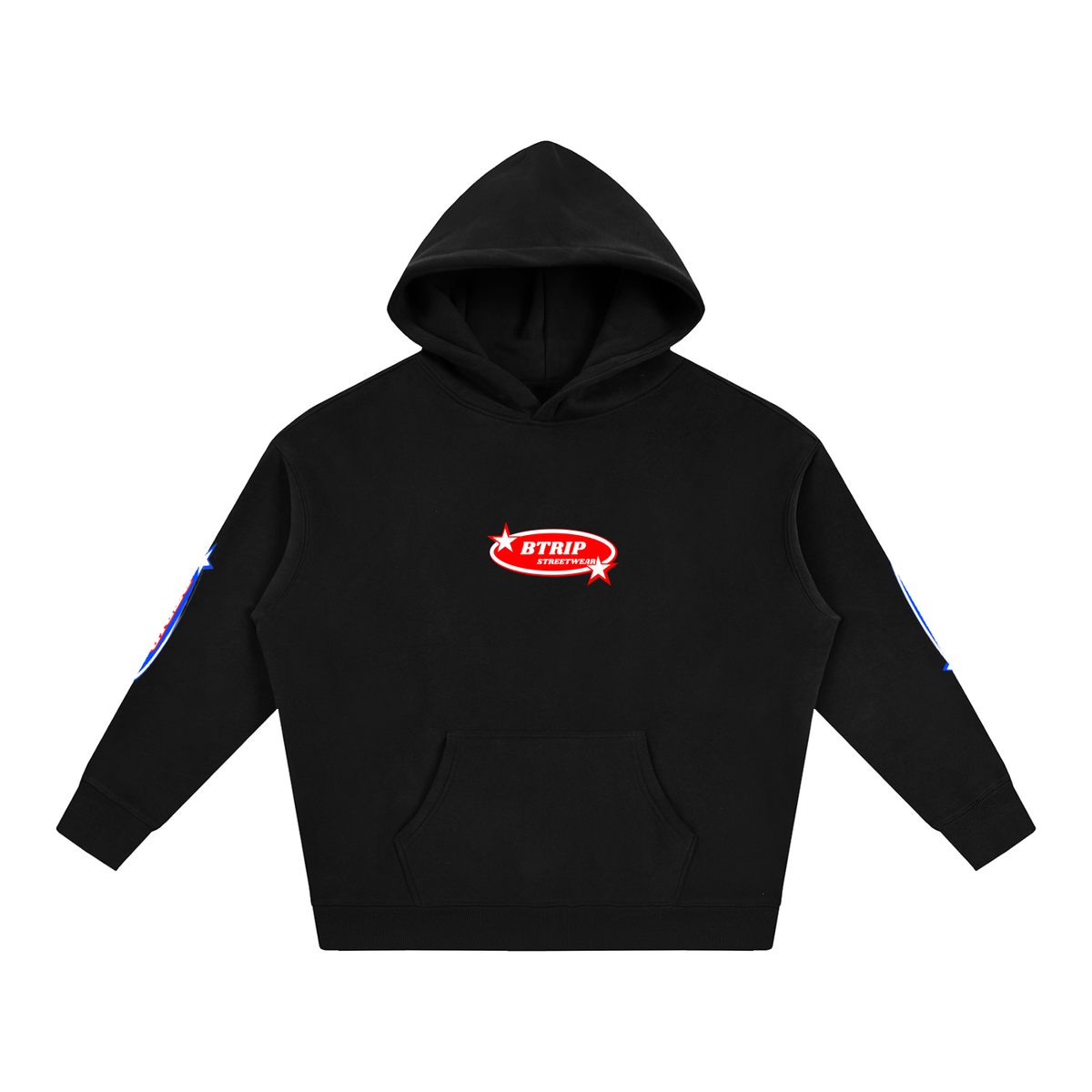 BTRIP STREETWEAR | Unisex Oversize Fleeced Hoodie