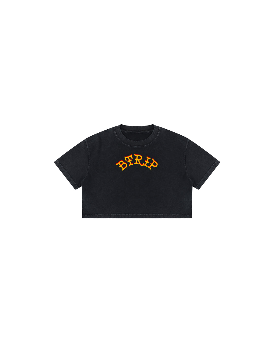 BEACH MELV Mineral Wash Crop Tee