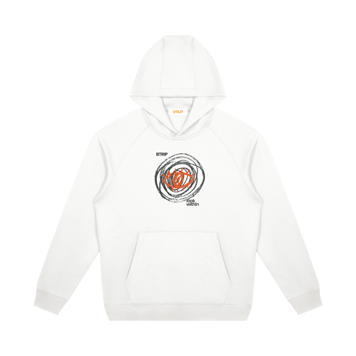 Unisex Oversized Raglan Pullover Hoodie