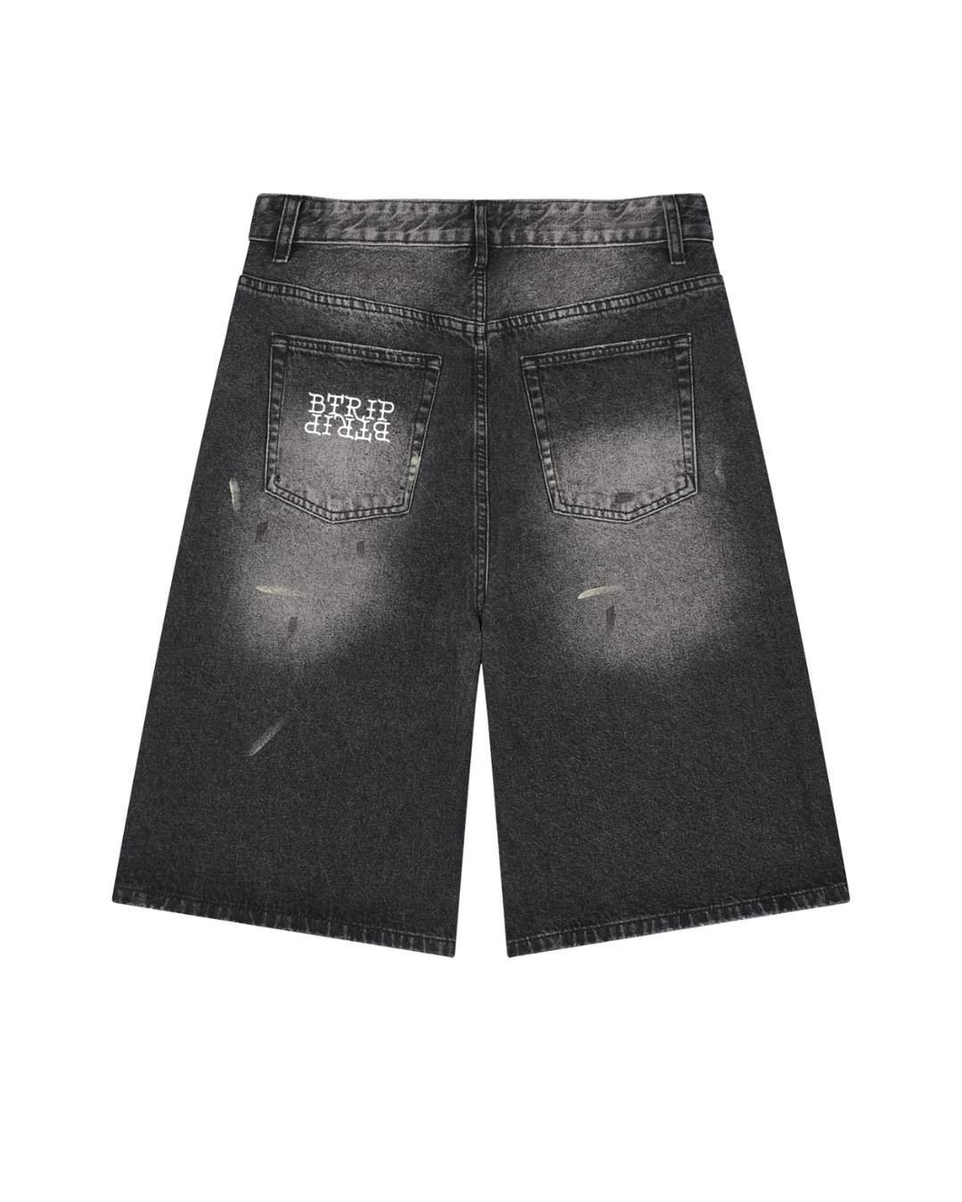 MVN DOWN | The Outlaw Denim Shorts — Washed, Wide & Ready to Ride