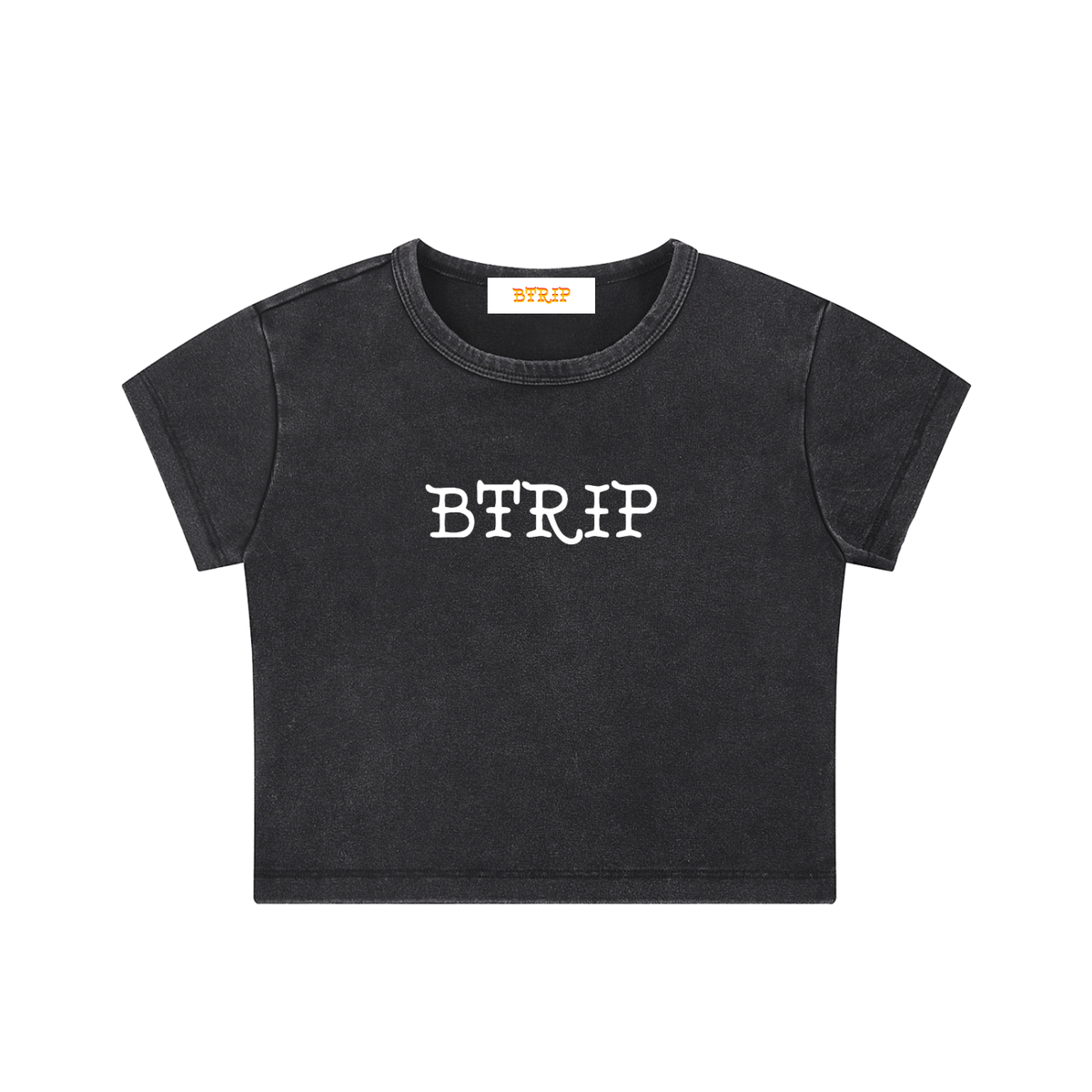 Snow Washed Crop Top