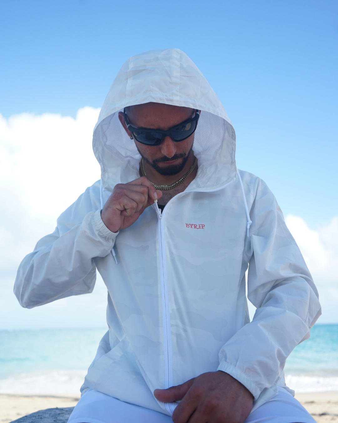 BTRIP Rip Full-Zip Windbreaker Jacket