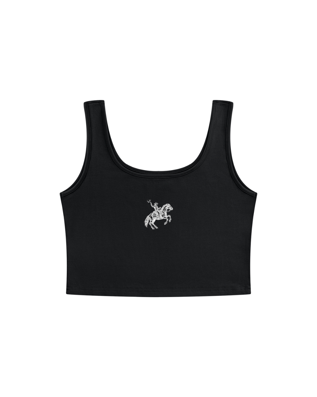 MVN DOWN | The Outlaw Crop Tank for Cowgirls Who Don't Fall