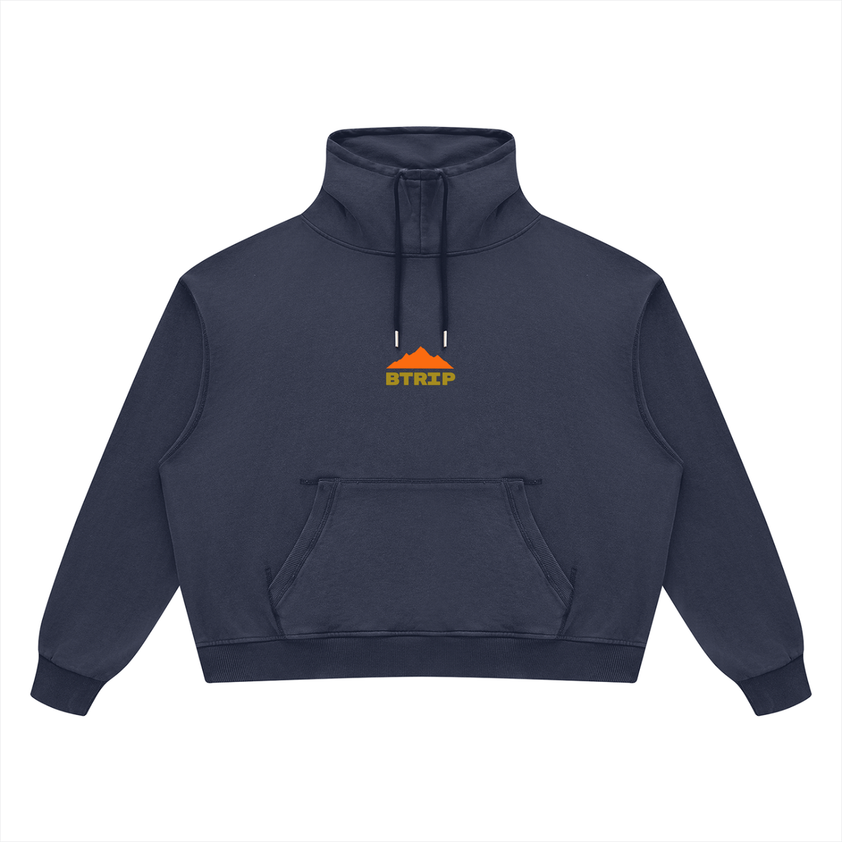 Unisex Vintage Wash Boxy Hoodie