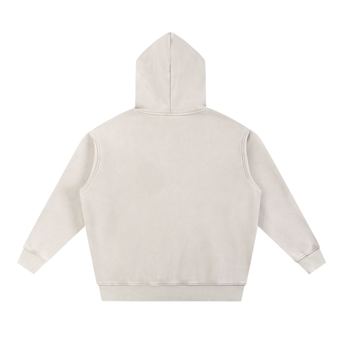 BTRIP STREETWEAR | Snow Wash Fleece Oversize Hoodie