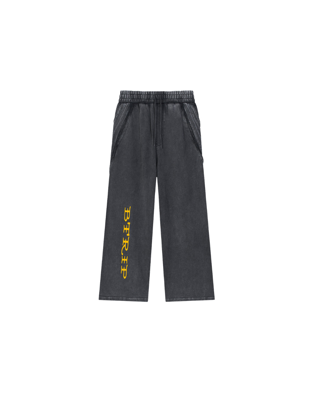 ISSVNTIVL Snow Washed Sweatpants — Raw Edge Tape