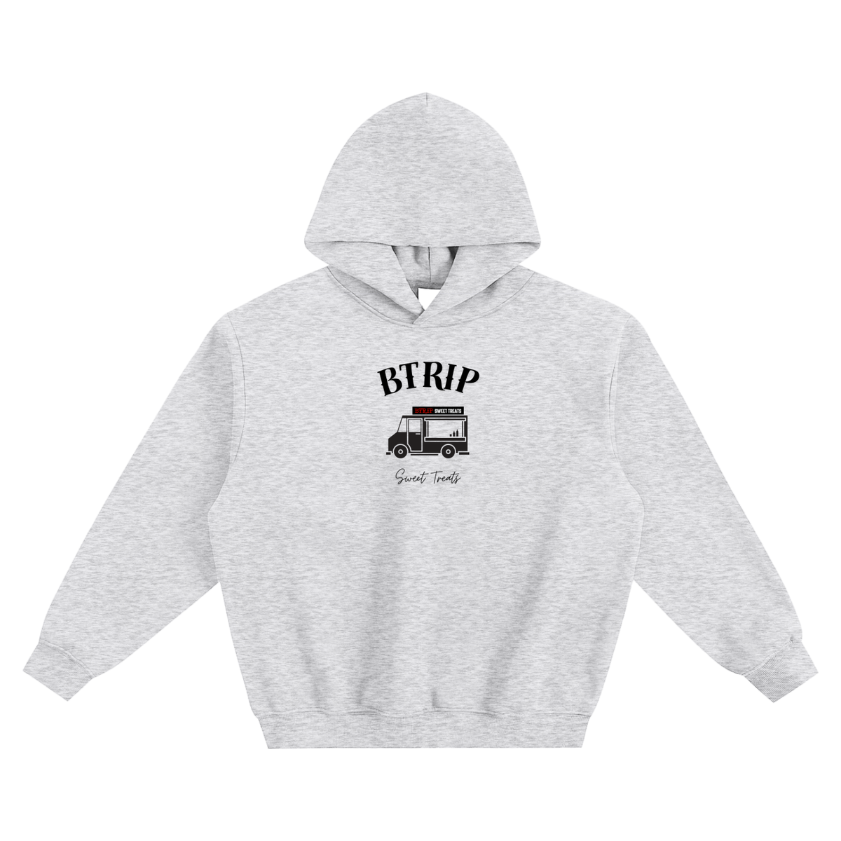 BTRIP TREATS | The Ice Cream Truck Fleeced Boxy Hoodie