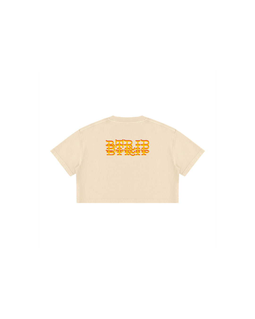 BEACH MELV Mineral Wash Crop Tee