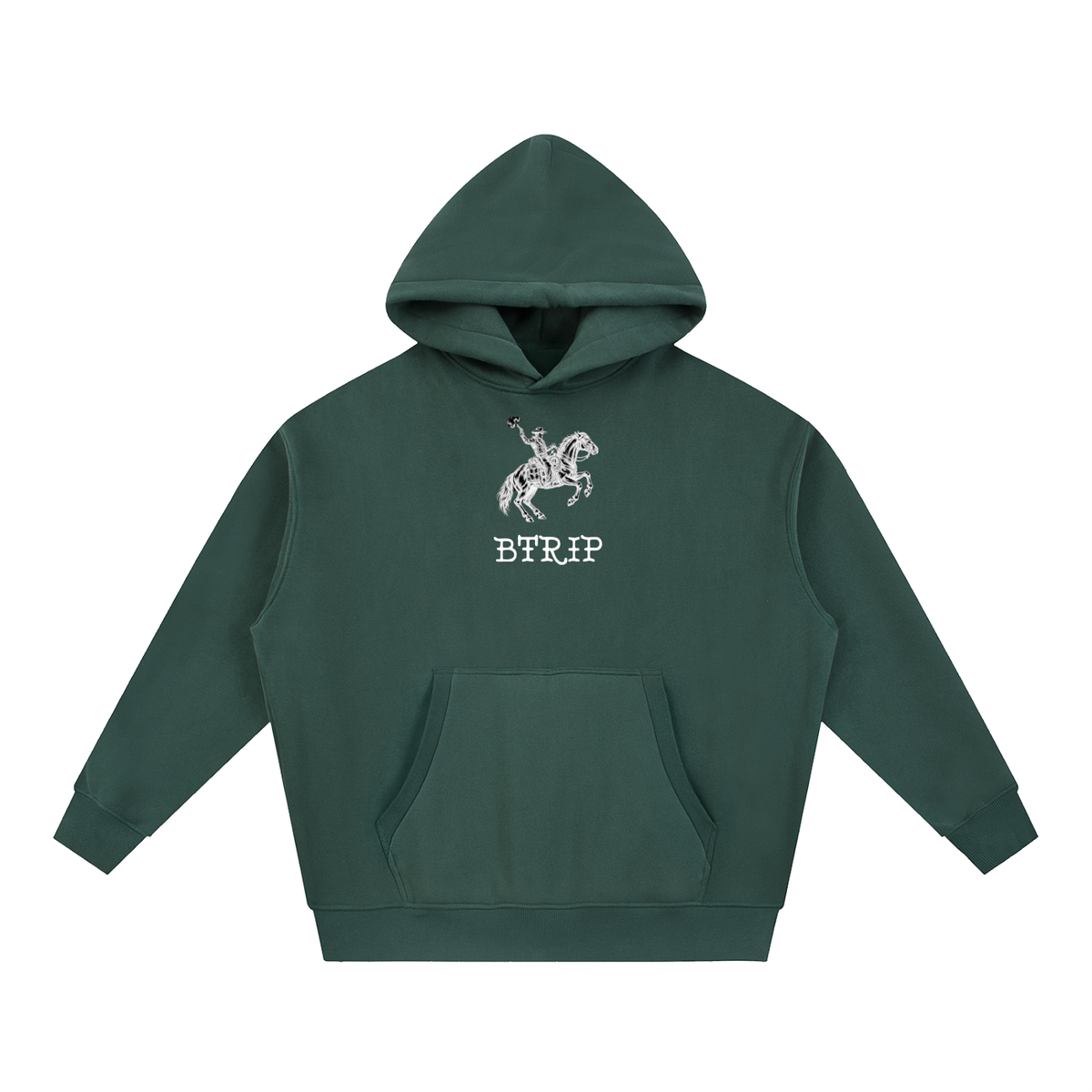 MVN UP & DOWN | The Essential Oversized Boxy Fleece Hoodie