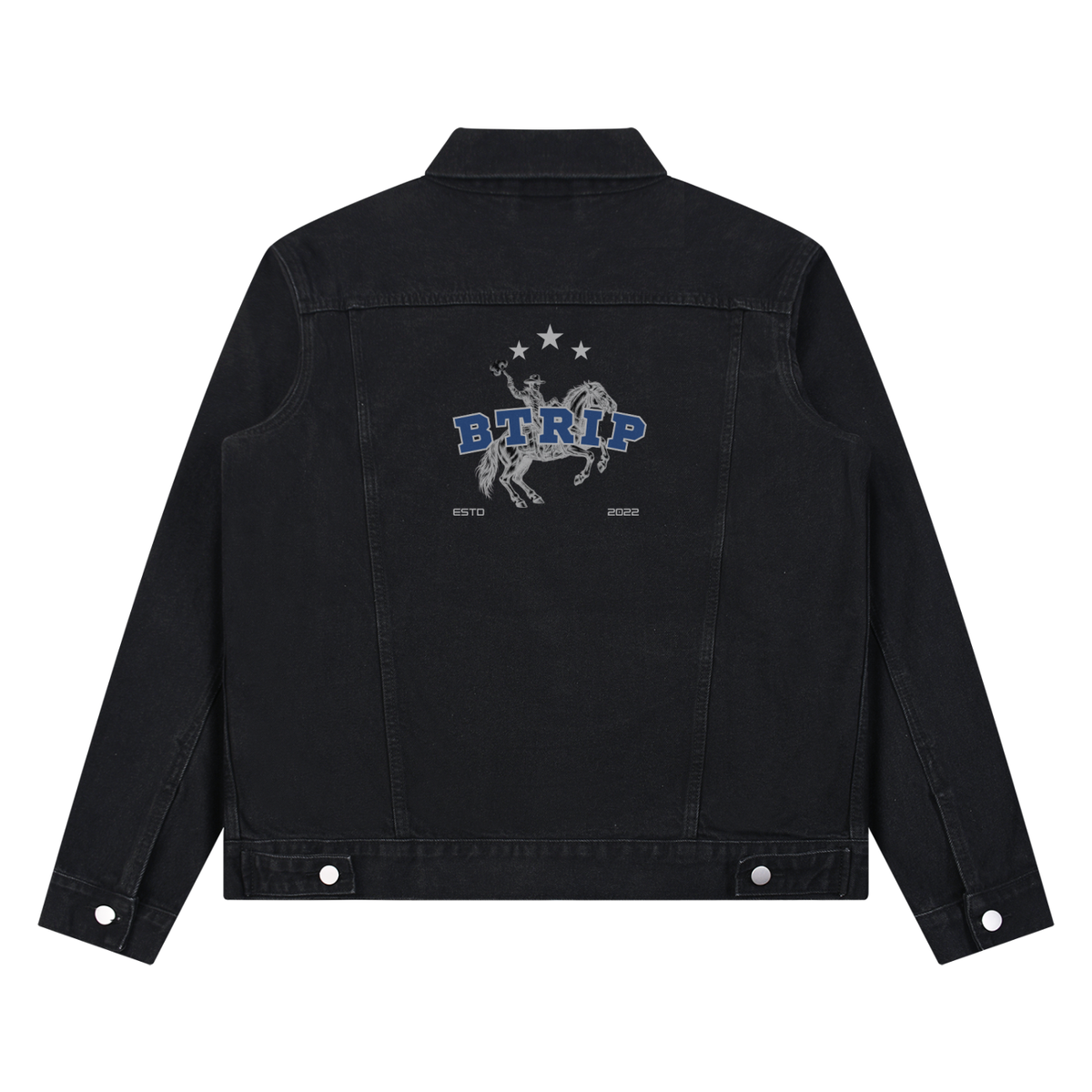 Unisex Vintage Wash Denim Jacket