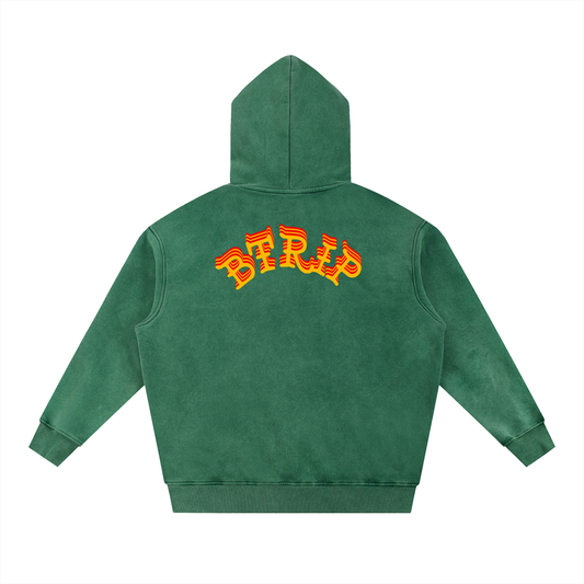 SUAGM - Oversize Washed Fleece Hoodie