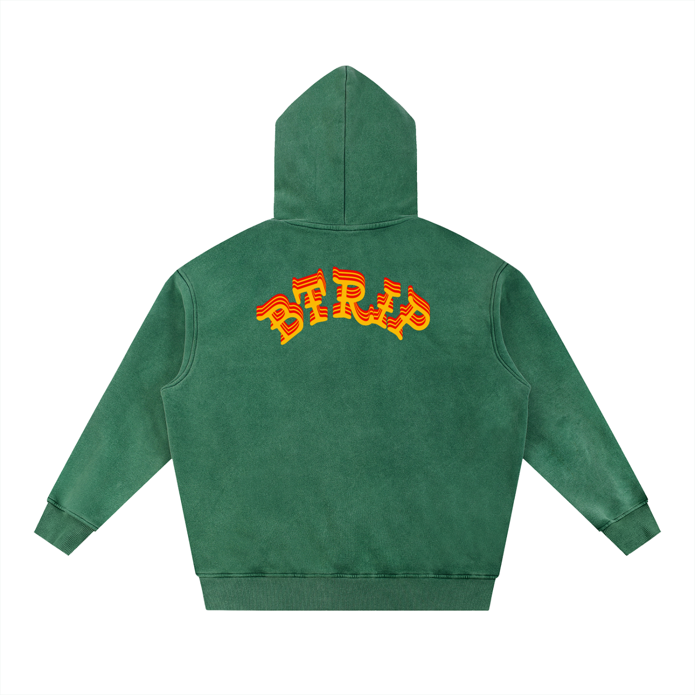 SUAGM - Oversize Washed Fleece Hoodie