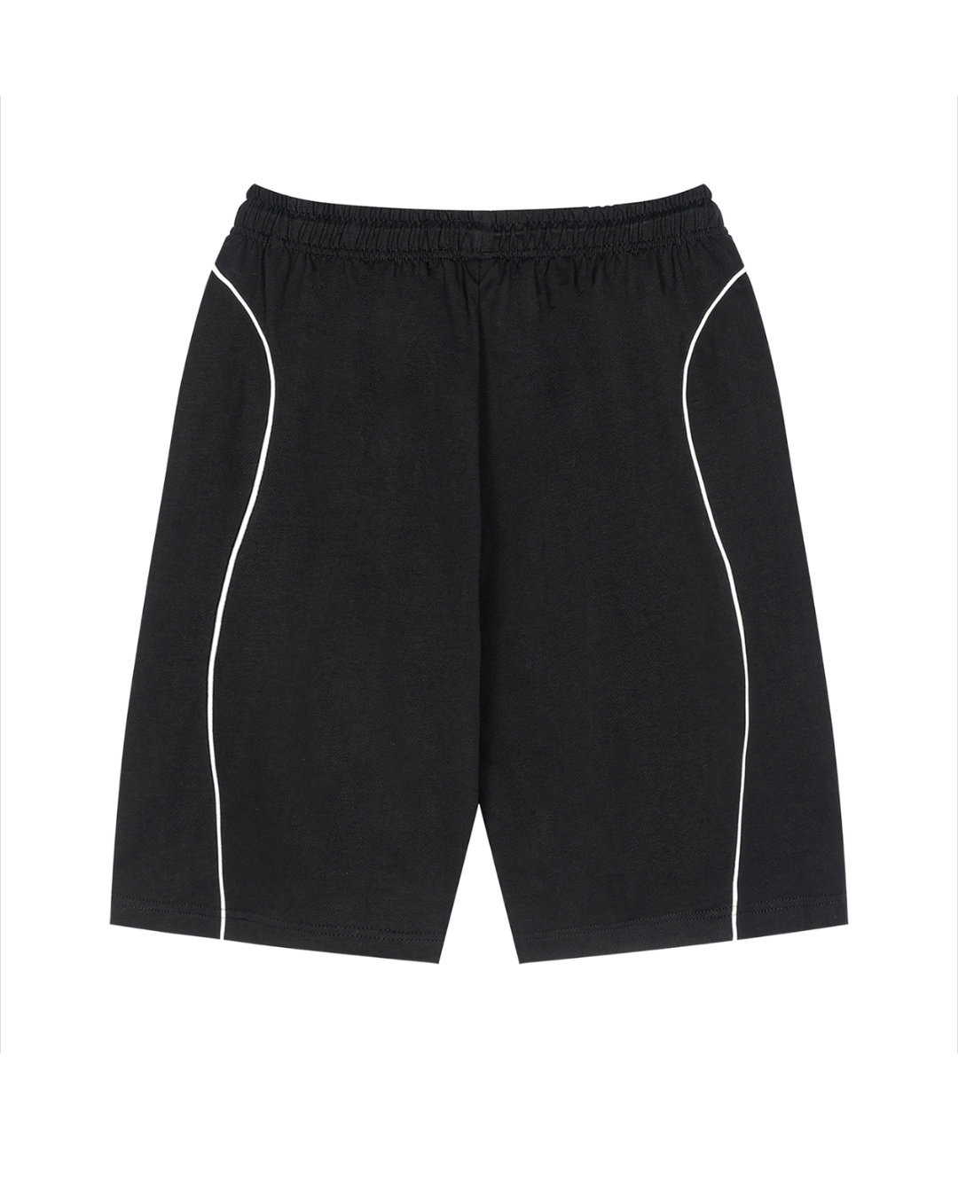 PIRVTES | Gold Emblem Piping Shorts