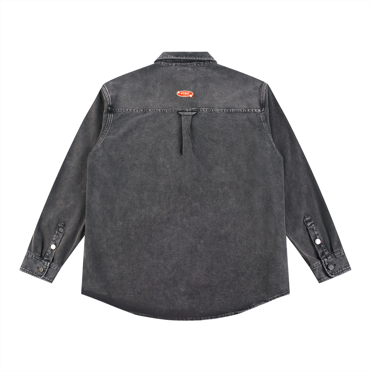 BTRIP STREETWEAR | Unisex Denim Vintage Washed Heavyweight Jacket