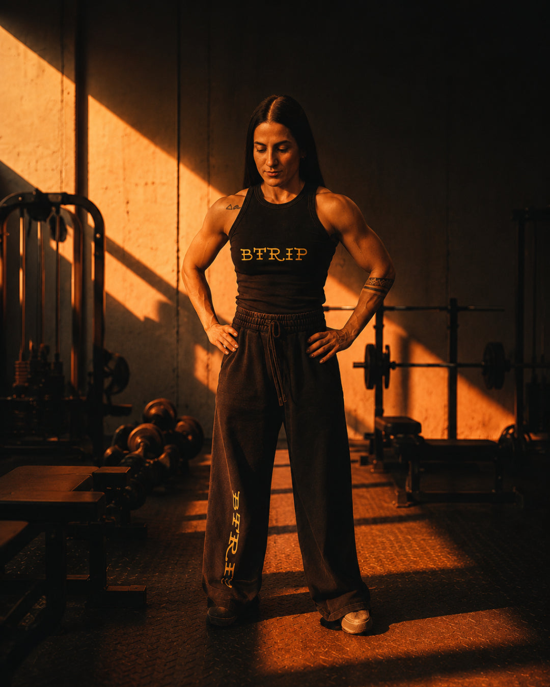 ISSVNTIVL Snow Washed Sweatpants — Raw Edge Tape