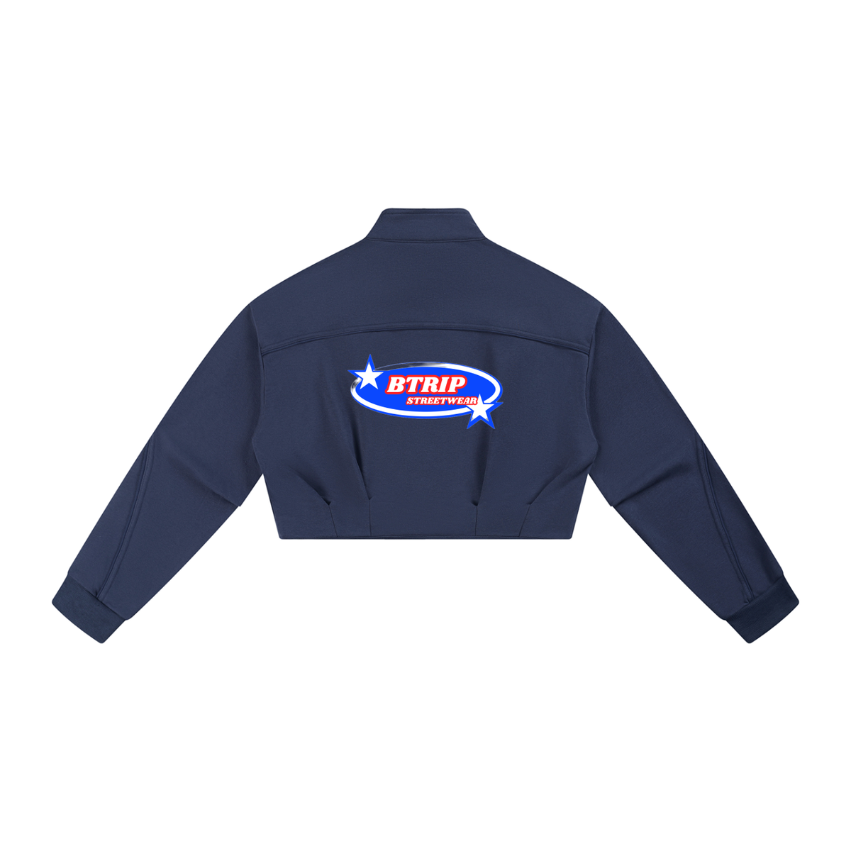 BTRIP STREETWEAR | Women's Cropped Button-Front Jacket