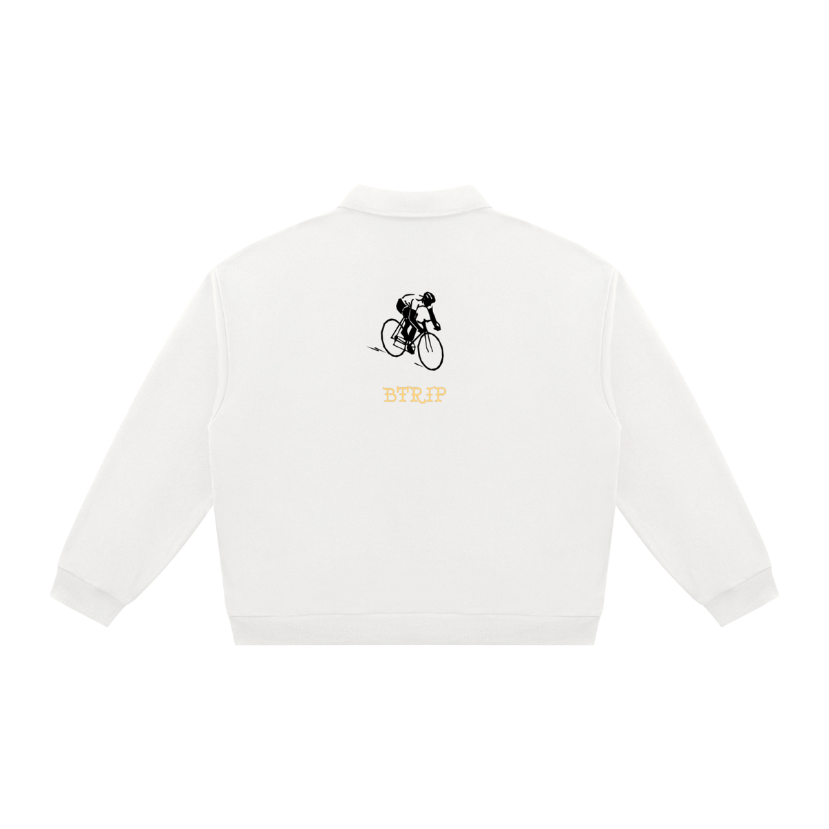 Unisex Oversized Collared Sweatshirt