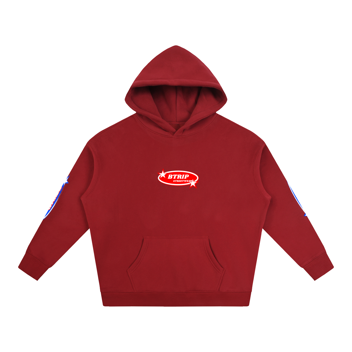 BTRIP STREETWEAR | Unisex Oversize Fleeced Hoodie