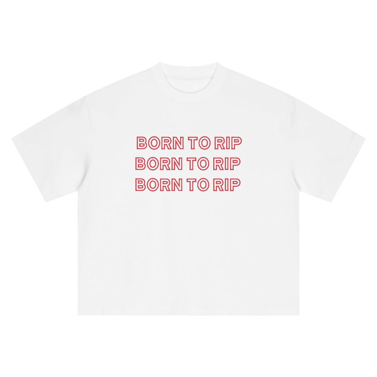 THVNK U - Boxy Oversized T-Shirt