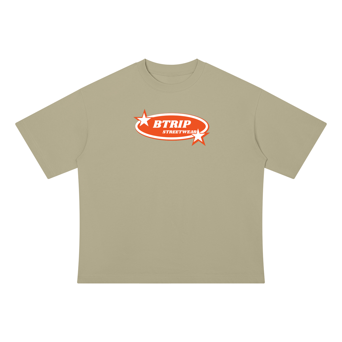 BTRIP STREETWEAR | Essential Drop Shoulder Cotton T-Shirt