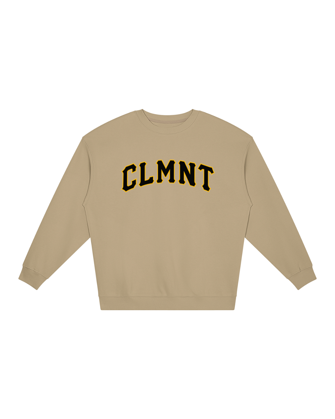 CLMNT21 | Gold Emblem Crewneck Sweatshirt