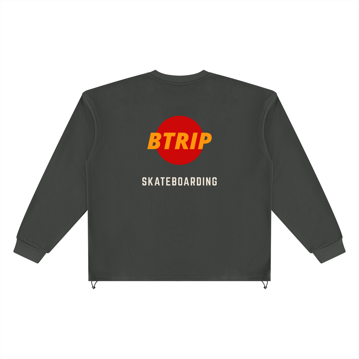 UNBREVKVBLE RED | The Heavyweight Oversized Boxy Sweatshirt