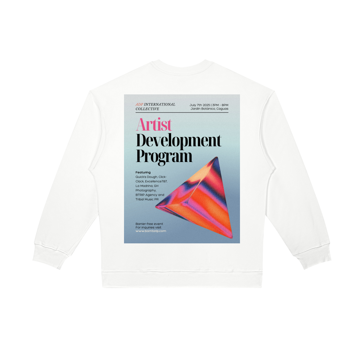 Unisex Oversized Crewneck Sweatshirt