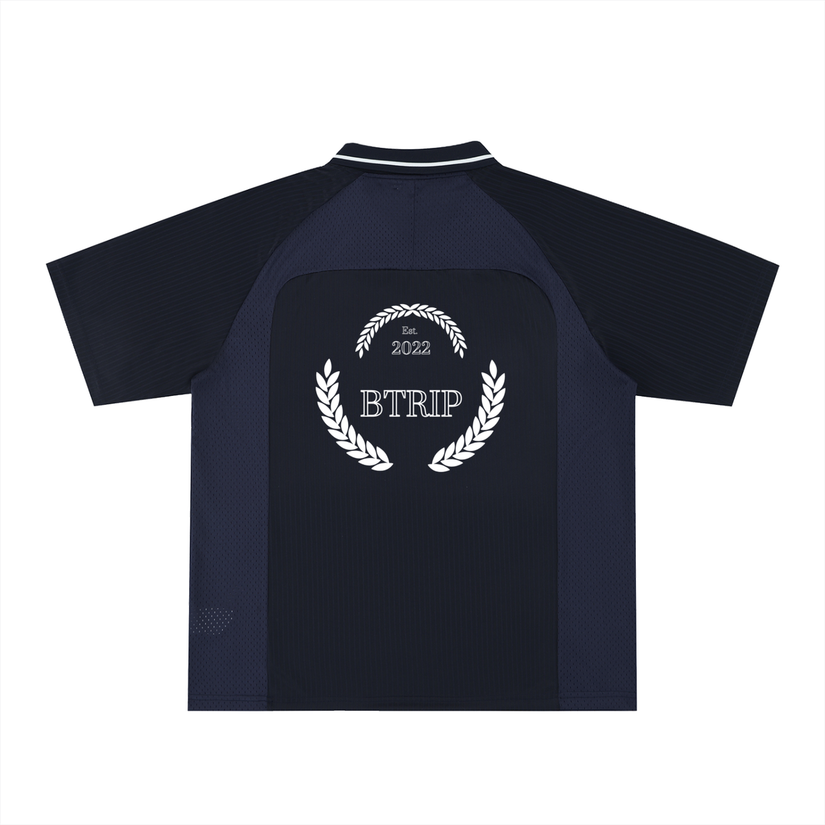 Striped V-Neck Soccer Jersey