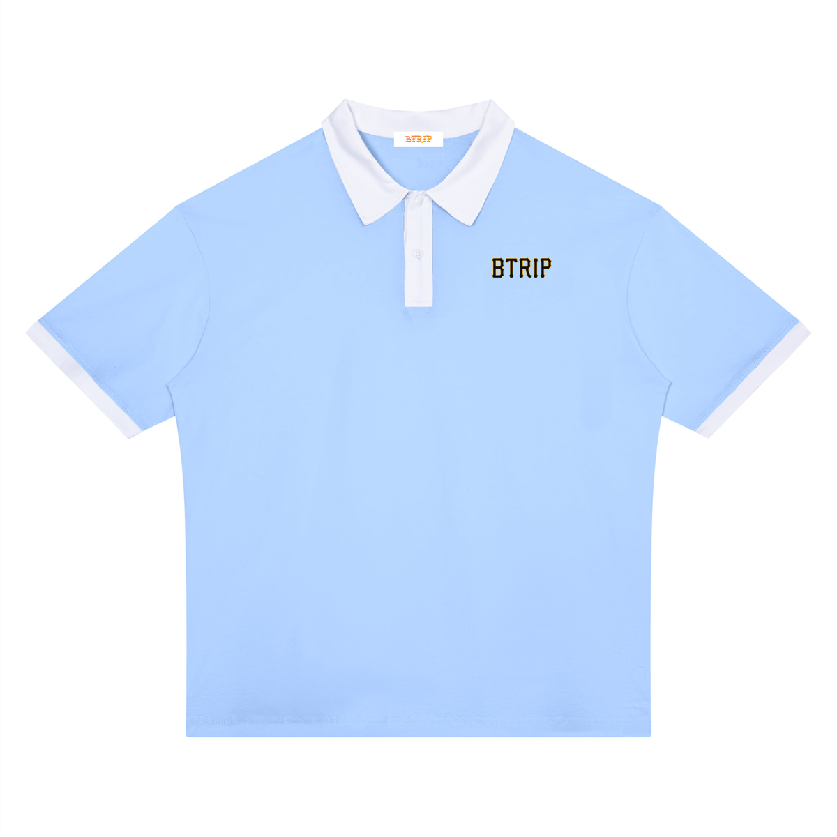 PIRVTES - Unisex Color Block Polo Shirt