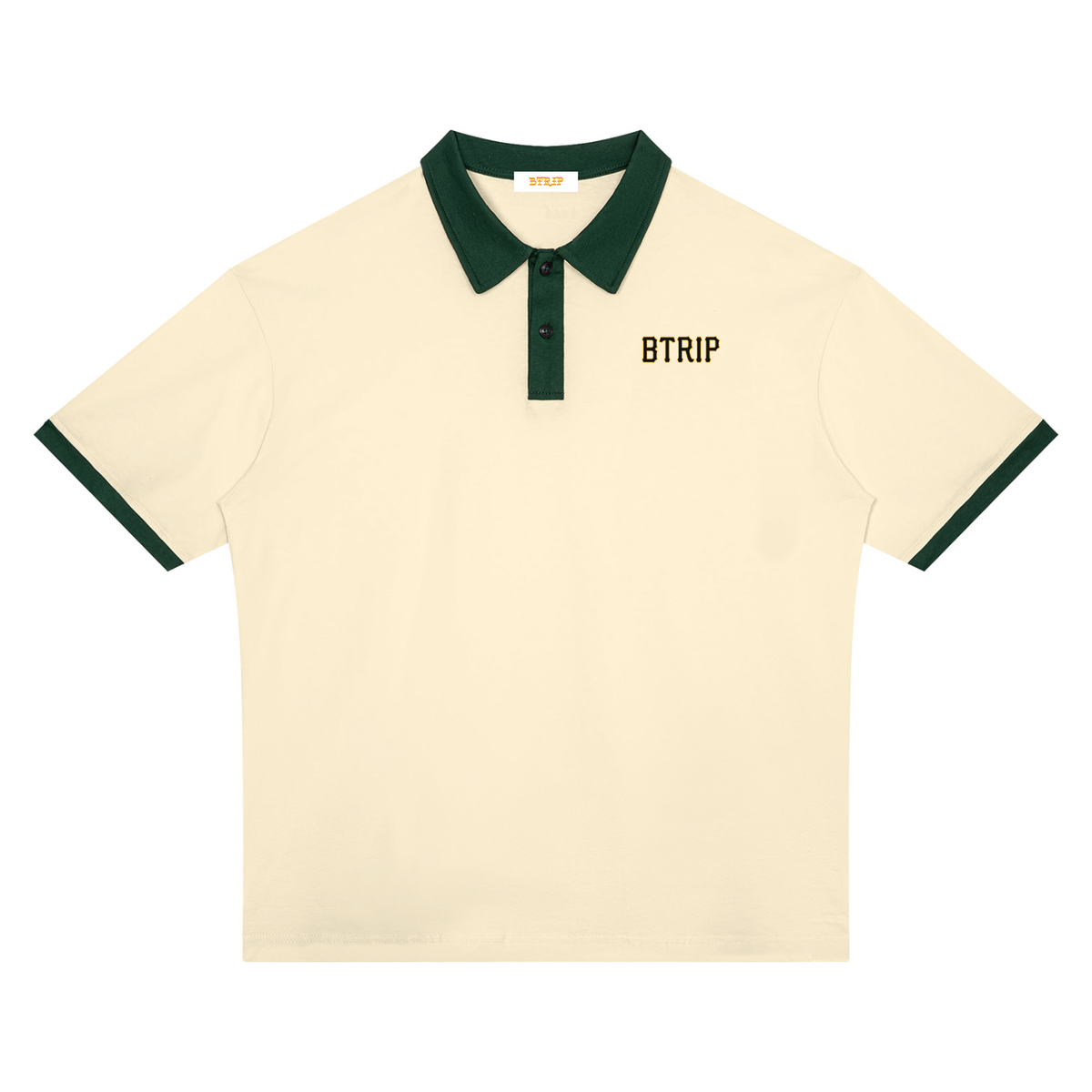 PIRVTES - Unisex Color Block Polo Shirt