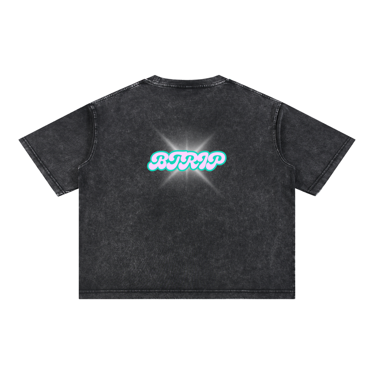 UNBREVKVBLE SK8 | The 90s Flash Mineral Wash Boxy Tee