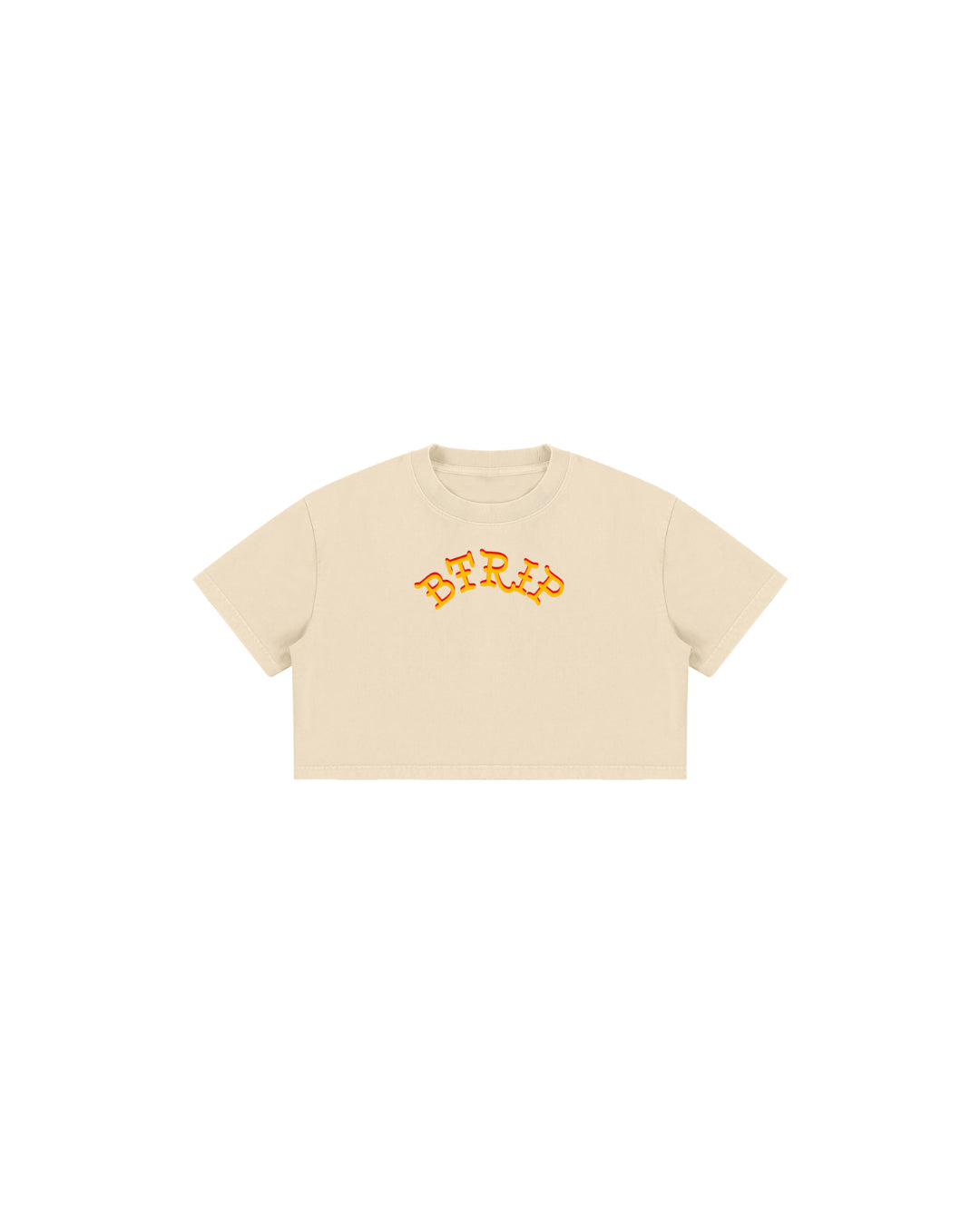 BEACH MELV Mineral Wash Crop Tee