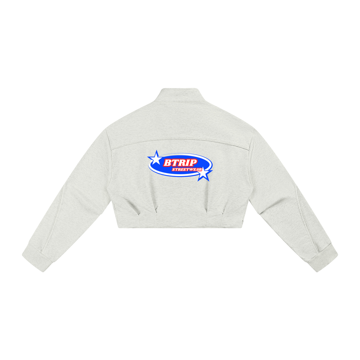 BTRIP STREETWEAR | Women's Cropped Button-Front Jacket