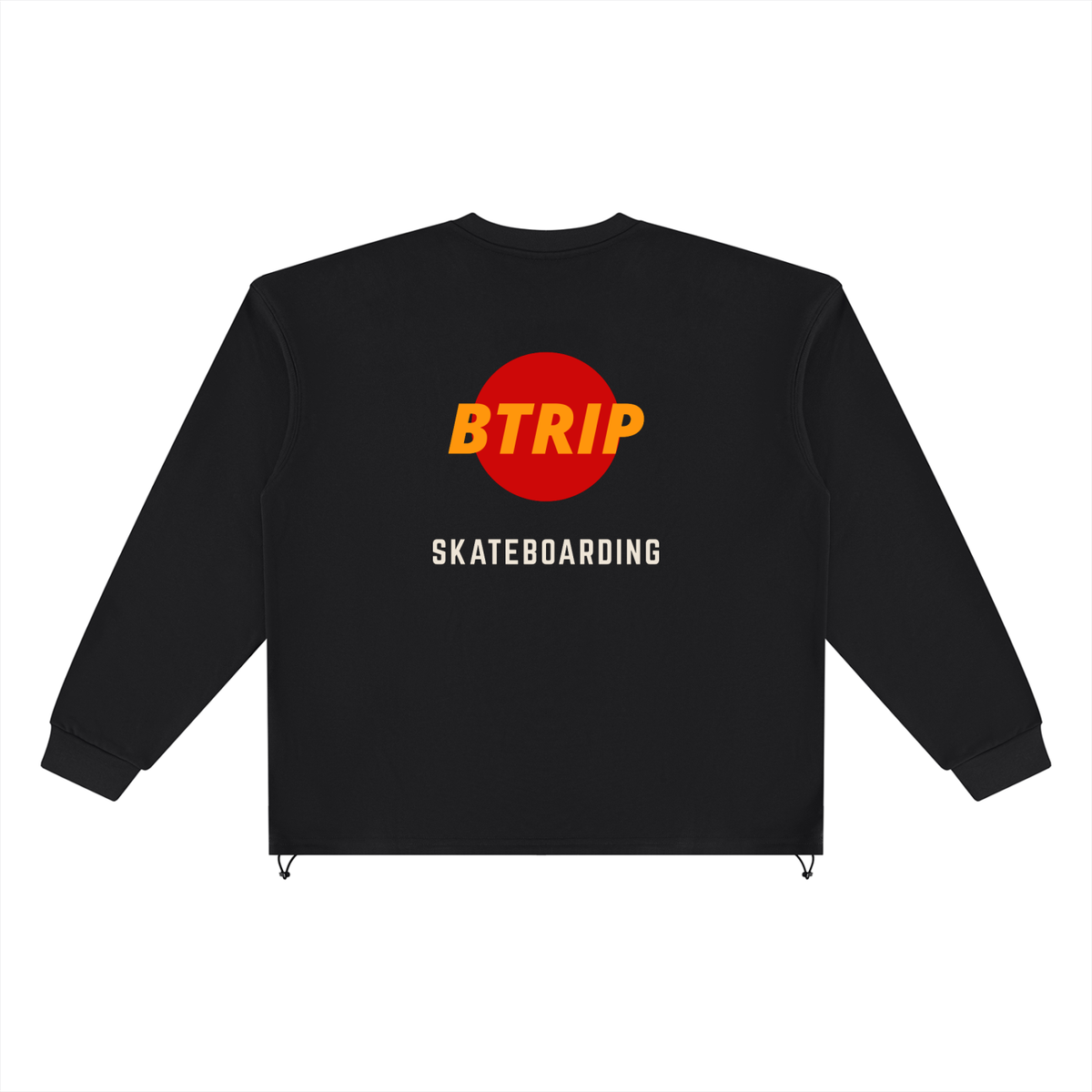 UNBREVKVBLE RED | The Heavyweight Oversized Boxy Sweatshirt