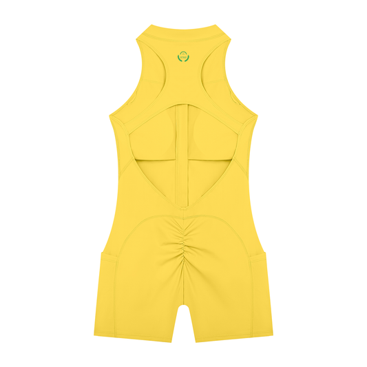 C&A | Women's Quarter-Zip Yoga Romper