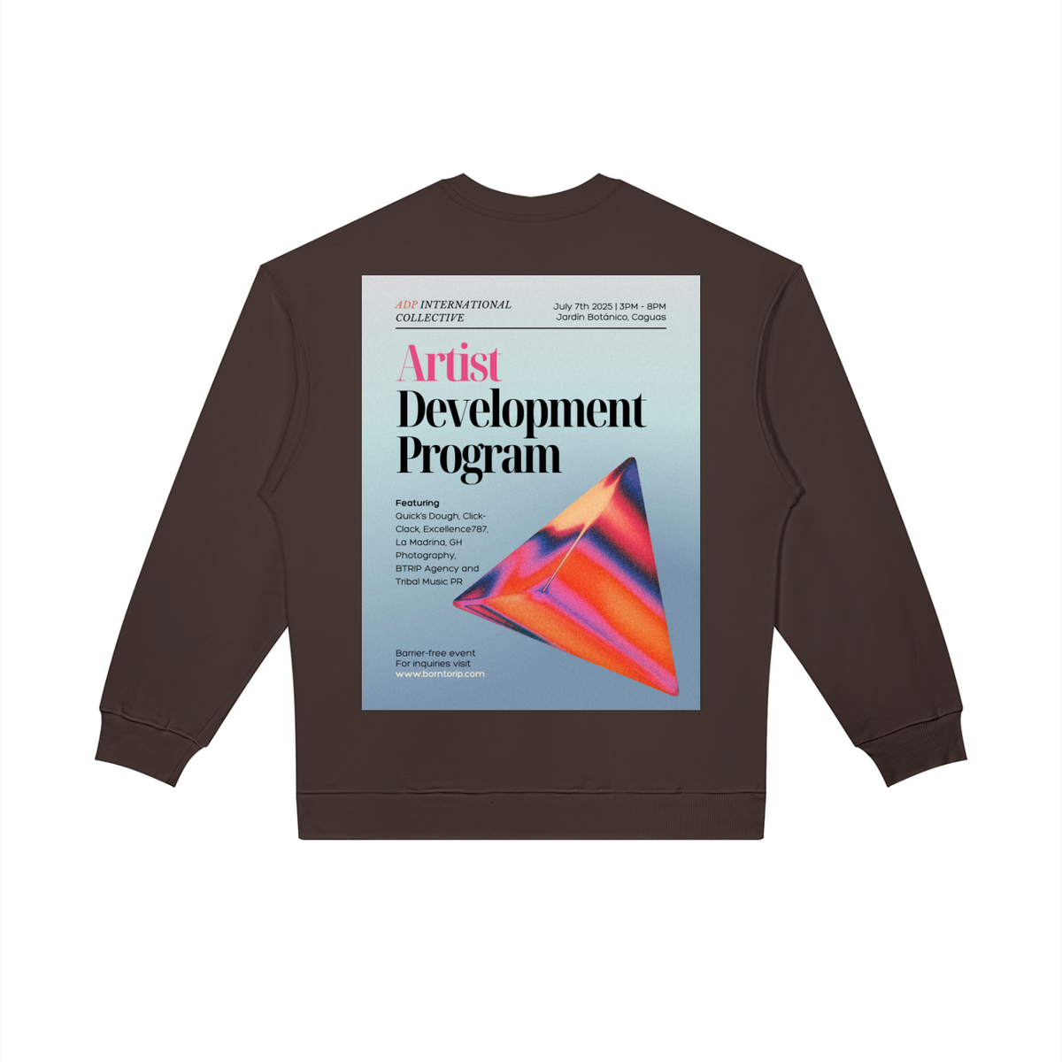 Unisex Oversized Crewneck Sweatshirt