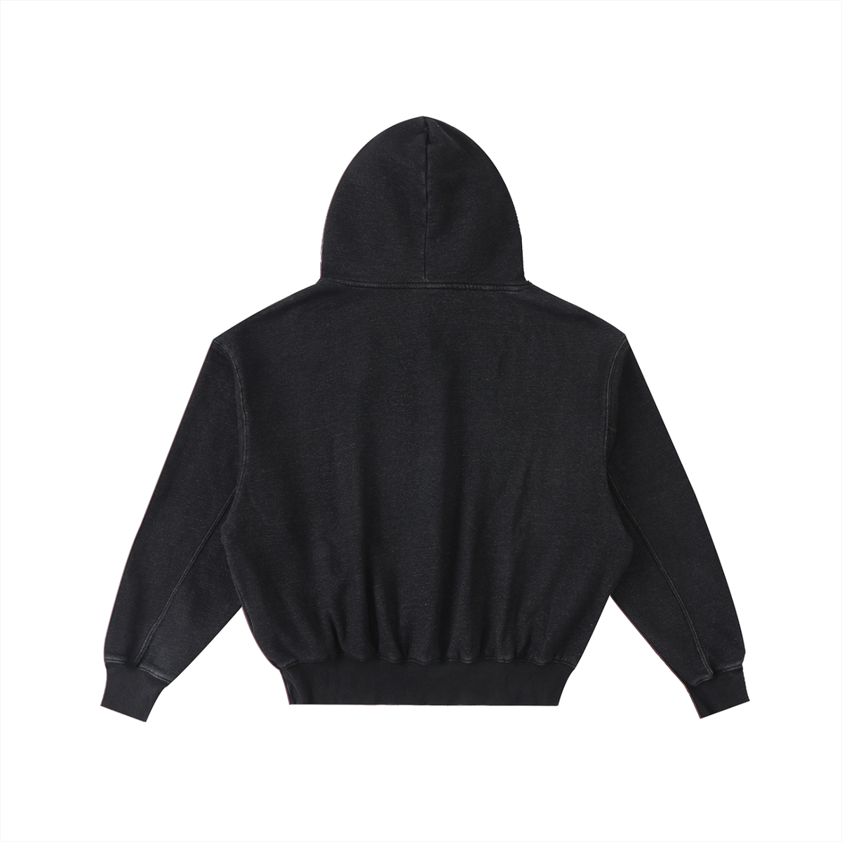 SKY - Frayed Enzyme Washed Fleece Hoodie