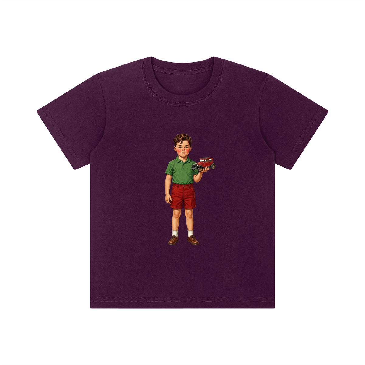 Kid's Crewneck Short Sleeve T-Shirt